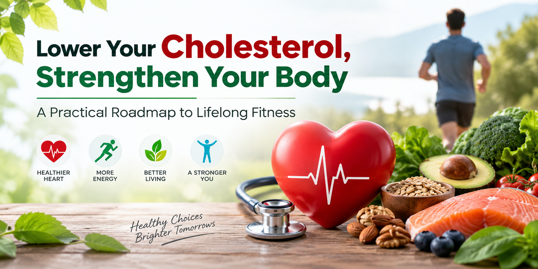 Lower Your Cholesterol, Strengthen Your Body: A Practical Roadmap to Lifelong Fitness